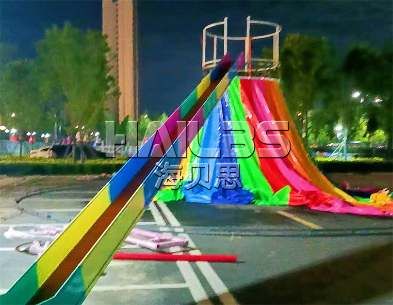 山東濟(jì)寧楓葉小鎮(zhèn)無動力樂園施工現(xiàn)場