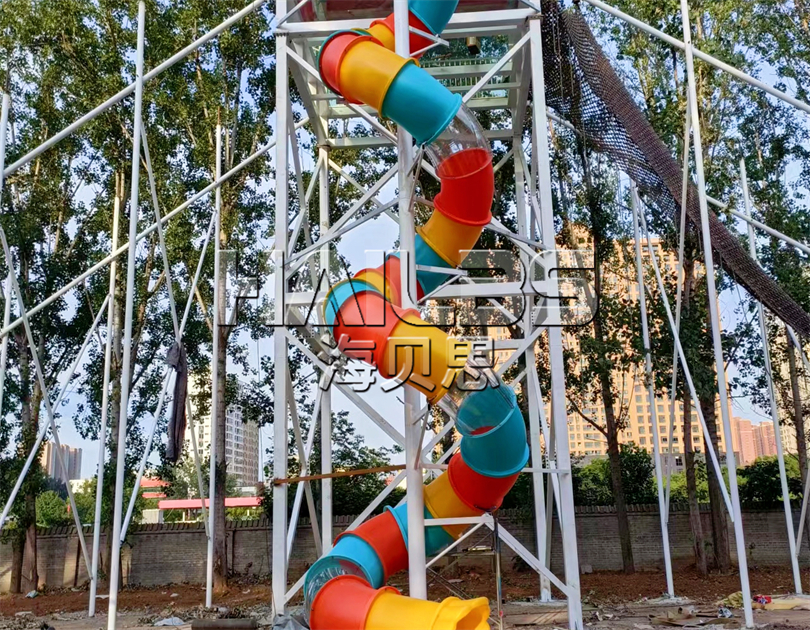 南陽鄧州無動力樂園施工現場