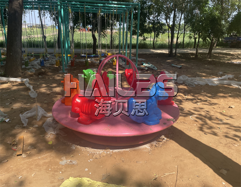 河北邢臺(tái)薰衣草莊園無(wú)動(dòng)力施工現(xiàn)場(chǎng)