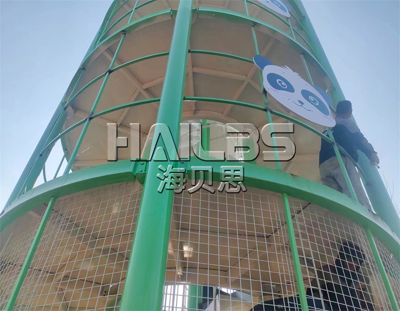 河南洛陽無動力樂園施工現場