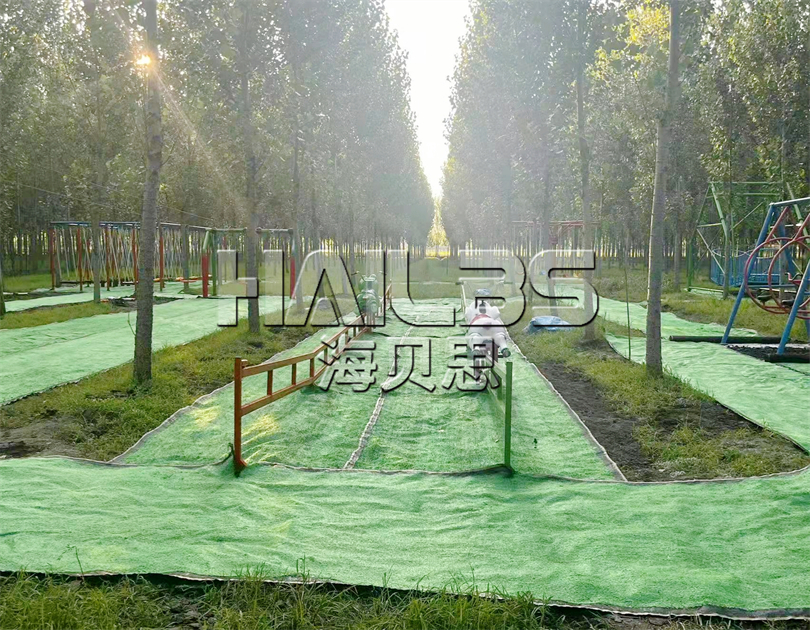 天津無動力樂園安裝現場