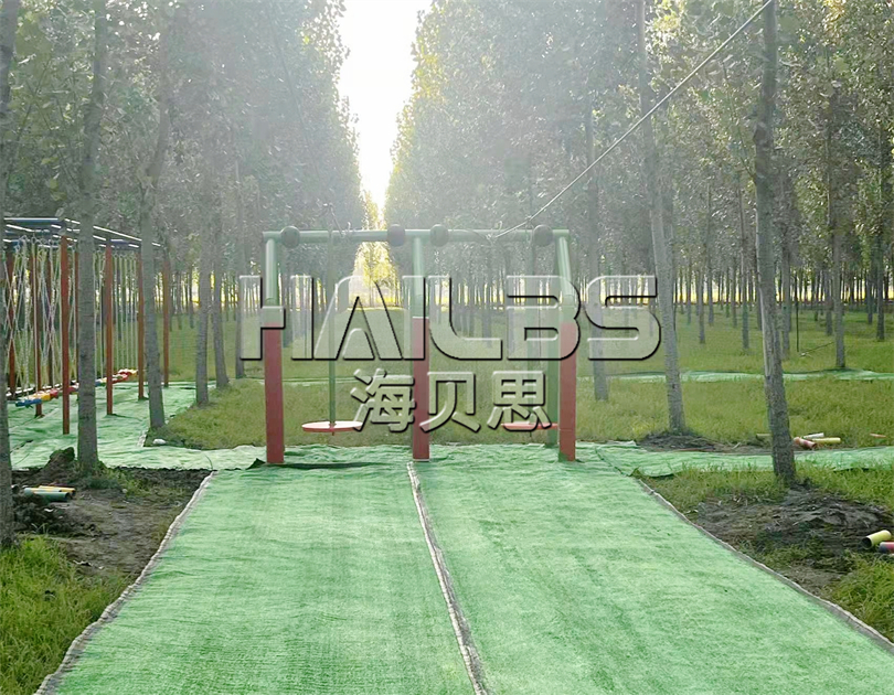 天津無動力樂園安裝現場